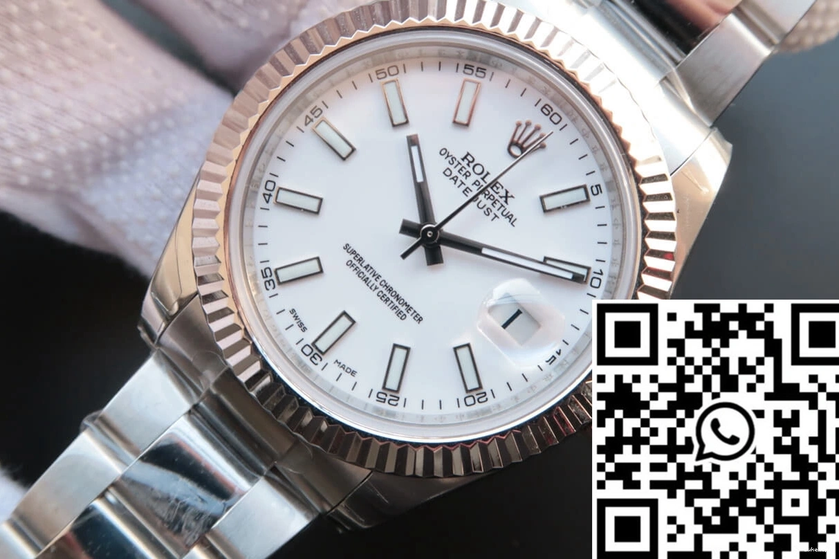 Rolex White Datejust Dial Factory M126334-0009 EW 0903